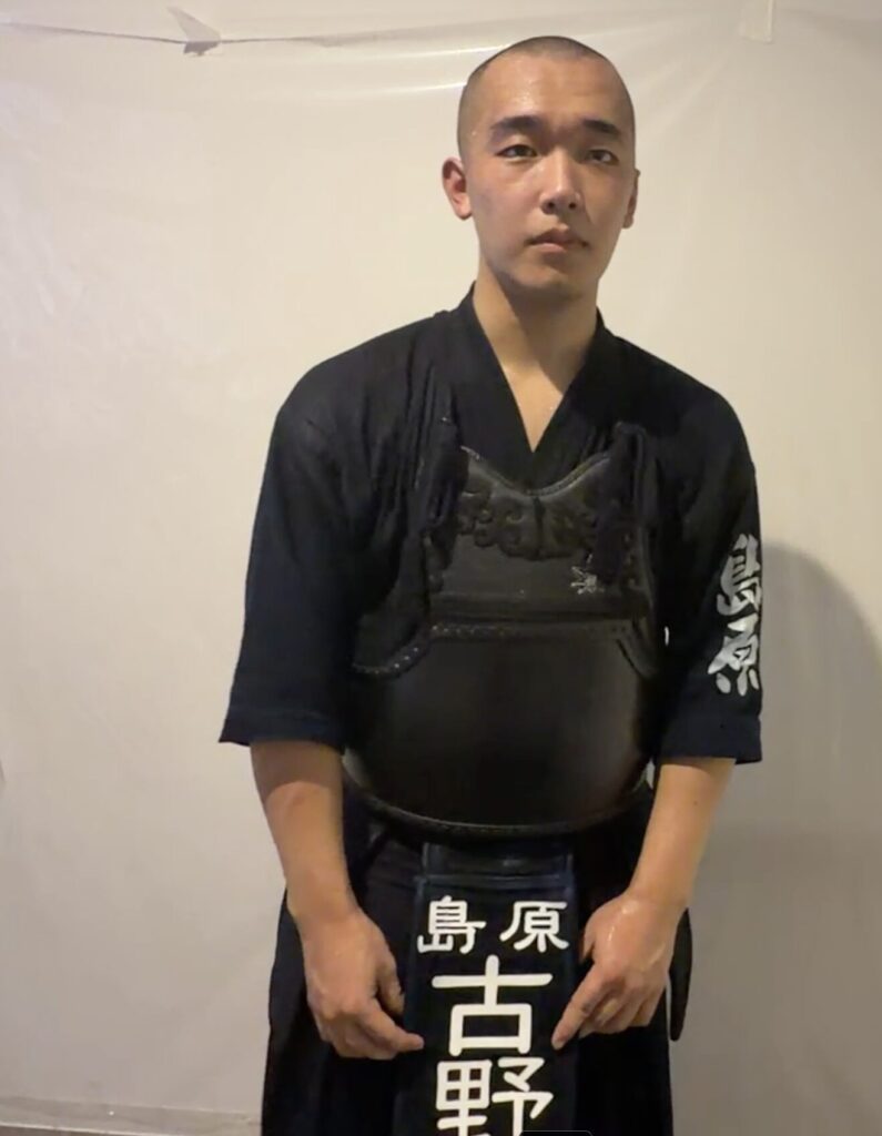 玉竜旗2026で10人抜きを達成した島原高校の先鋒・古野悠誠選手