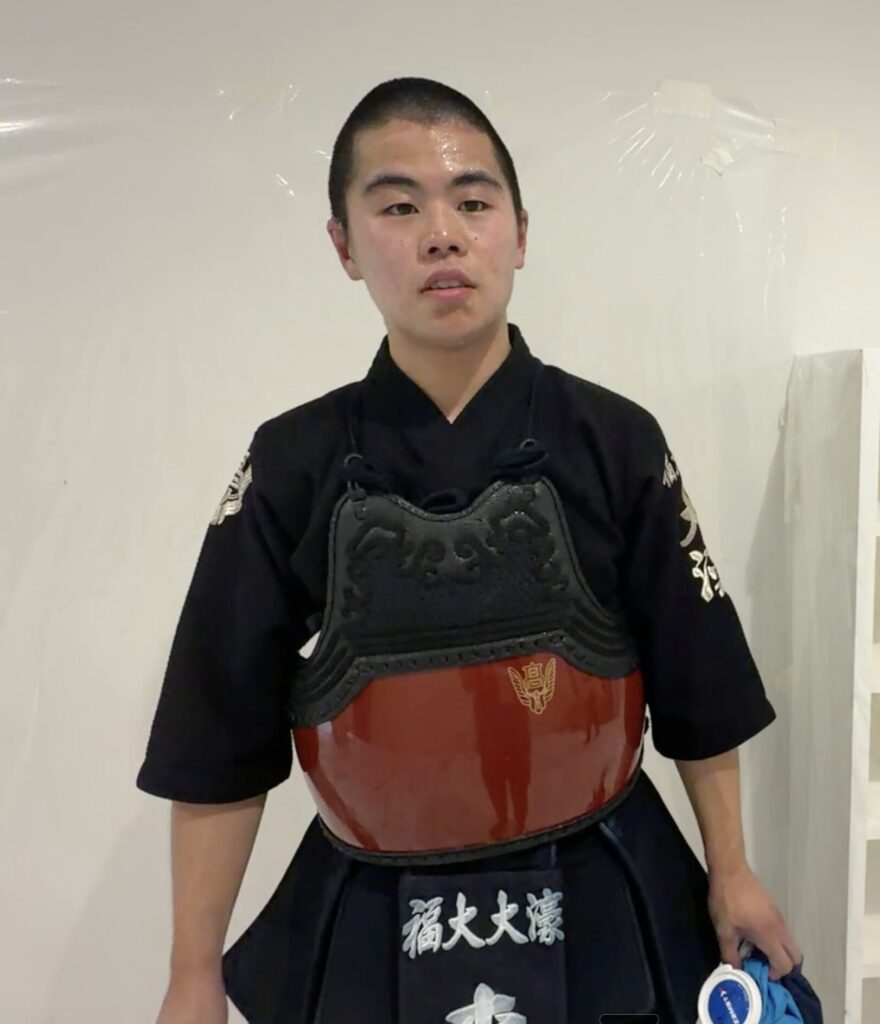 玉竜旗2026で10人抜きを達成した福岡大大濠の先鋒・森慶輔選手