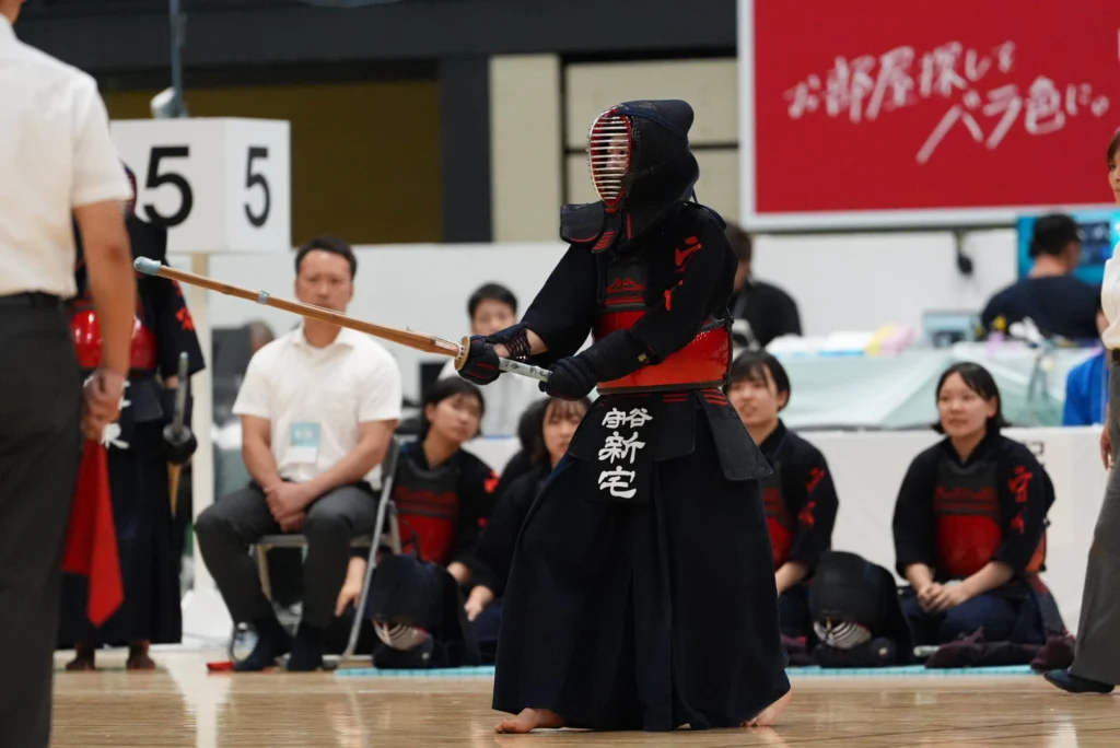 10人抜きを達成した守谷高校・新宅柚奈選手