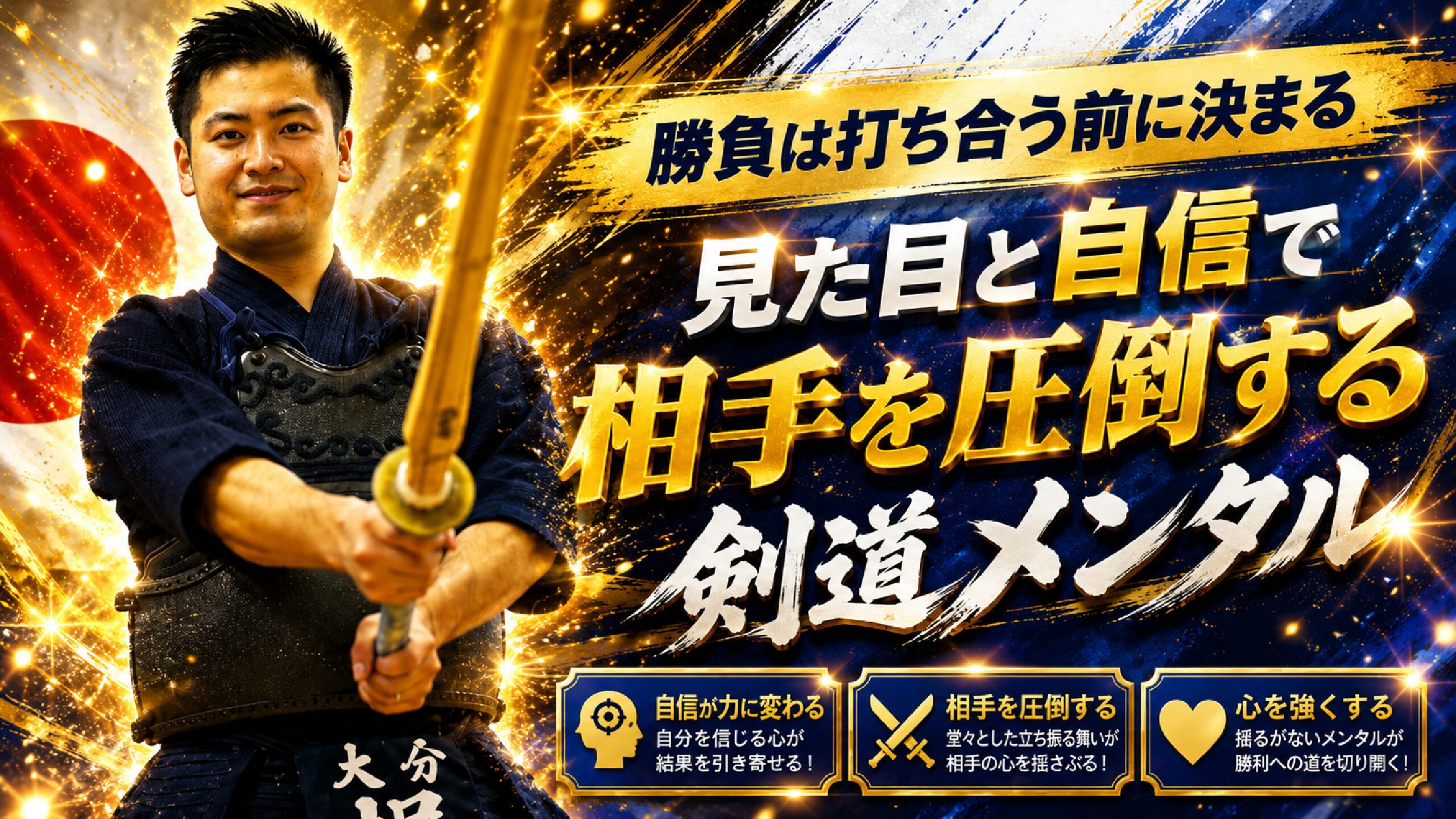 勝負は打ち合う前に決まる｜見た目と自信で相手を圧倒する剣道メンタル